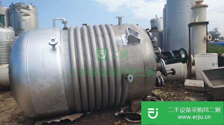 轉讓:出售3噸 5噸 7噸 10噸 不銹鋼反應釜