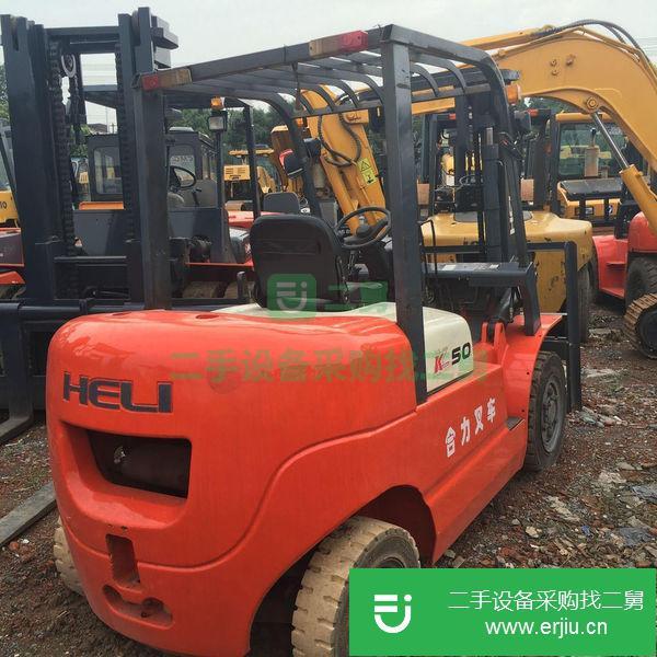 工作500小時合力5噸高門架叉車低價轉(zhuǎn)讓