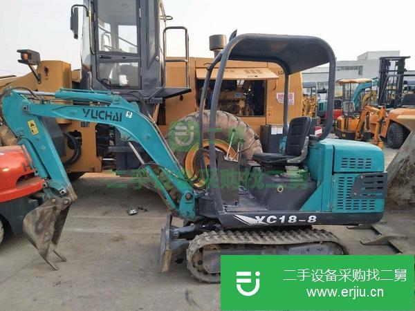 轉(zhuǎn)讓二手微型挖掘機(jī),二手玉柴13 15 18 20 35微型小挖機(jī)包送