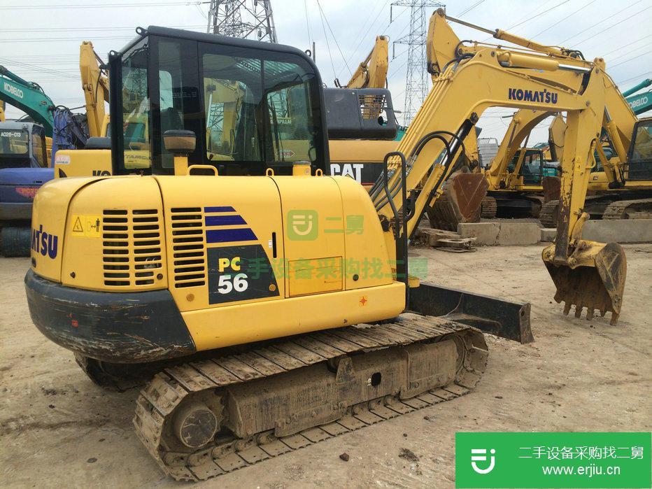 小松 PC56-7 挖掘機(jī) (個(gè)人一手車，手續(xù)齊全)