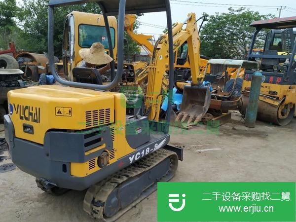 出售二手玉柴18-8微型農用小挖機