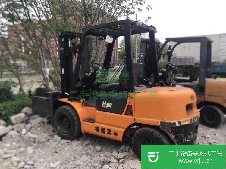 轉讓二手杭州3噸柴油叉車，原版原樣二手叉車無拆無修