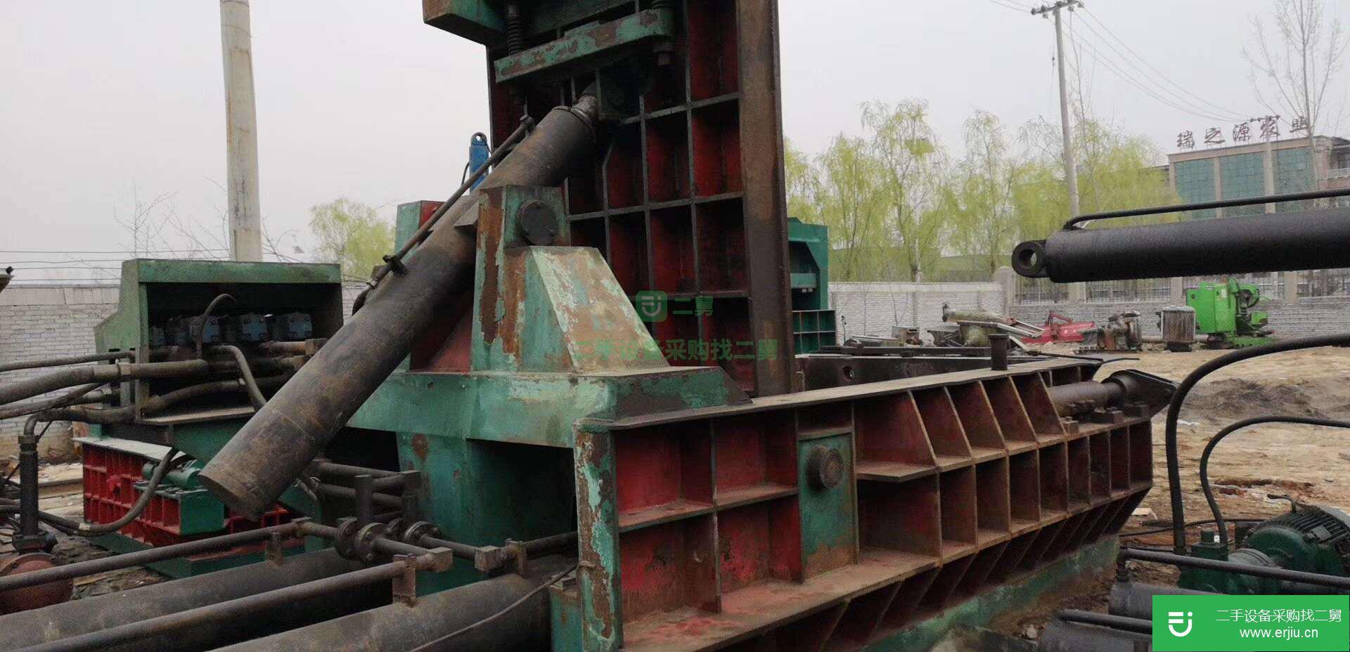 出售二手的打包機(jī)剪切機(jī)100噸160噸200噸250噸315噸金屬壓塊機(jī)廢紙打包機(jī)金屬剪切機(jī)
