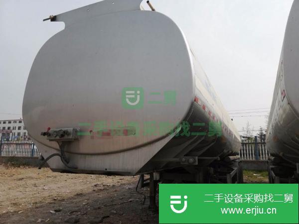 出售二手40立方全鋁油罐車原車普貨手續包過戶