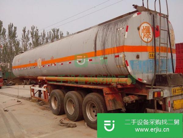 出售二手40立方全鋁油罐車原車普貨手續包過戶