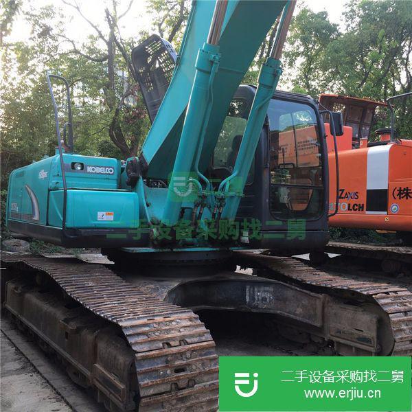 轉(zhuǎn)讓二手神鋼350挖掘機35噸鉤機帶破錘