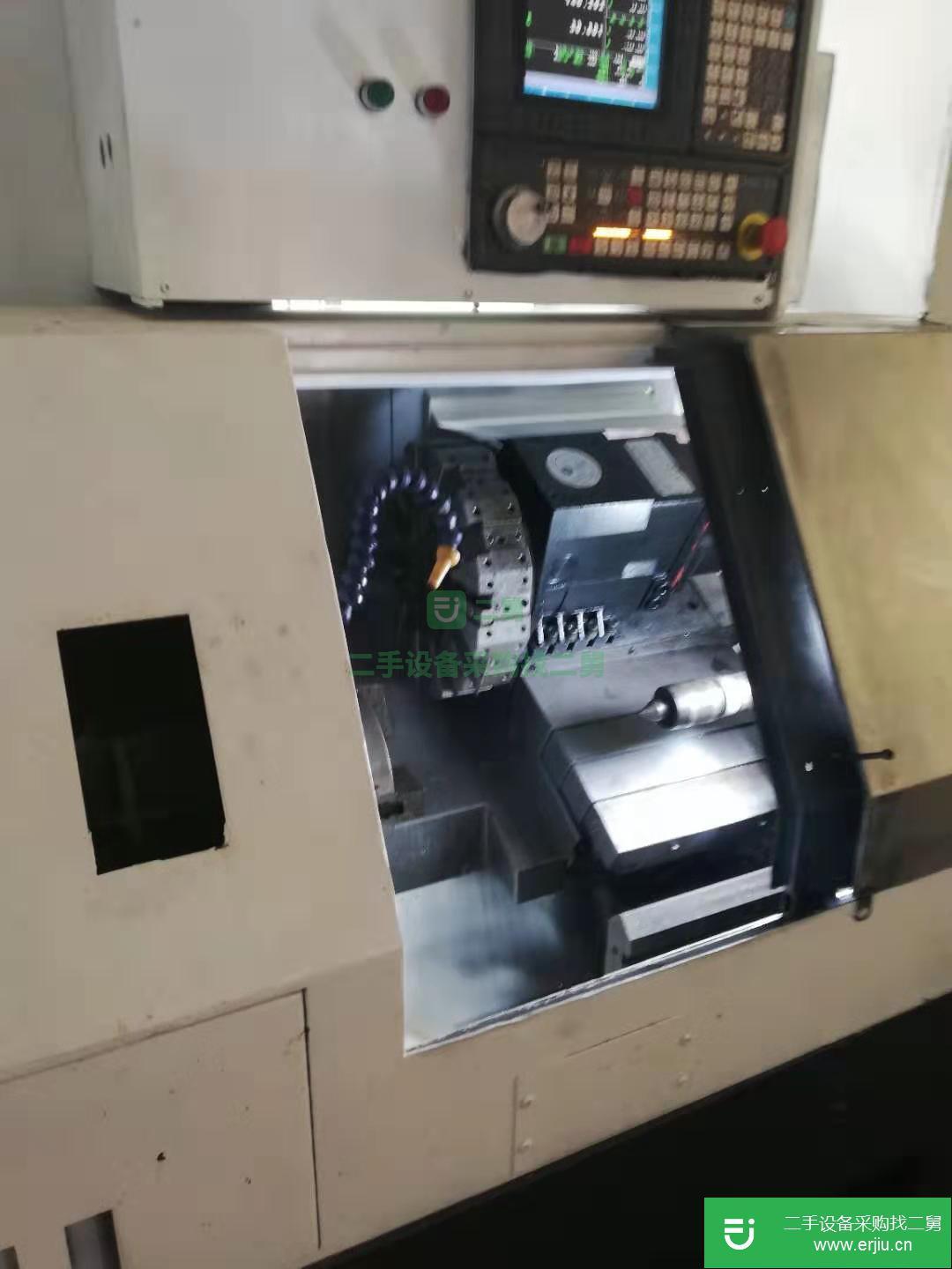 刀塔斜軌數控車床斜軌線軌數控車床送料機雕銑機銑床轉讓排刀數控車床