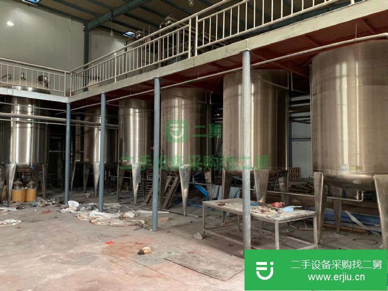 轉讓食品級二手不銹鋼儲罐規格齊全