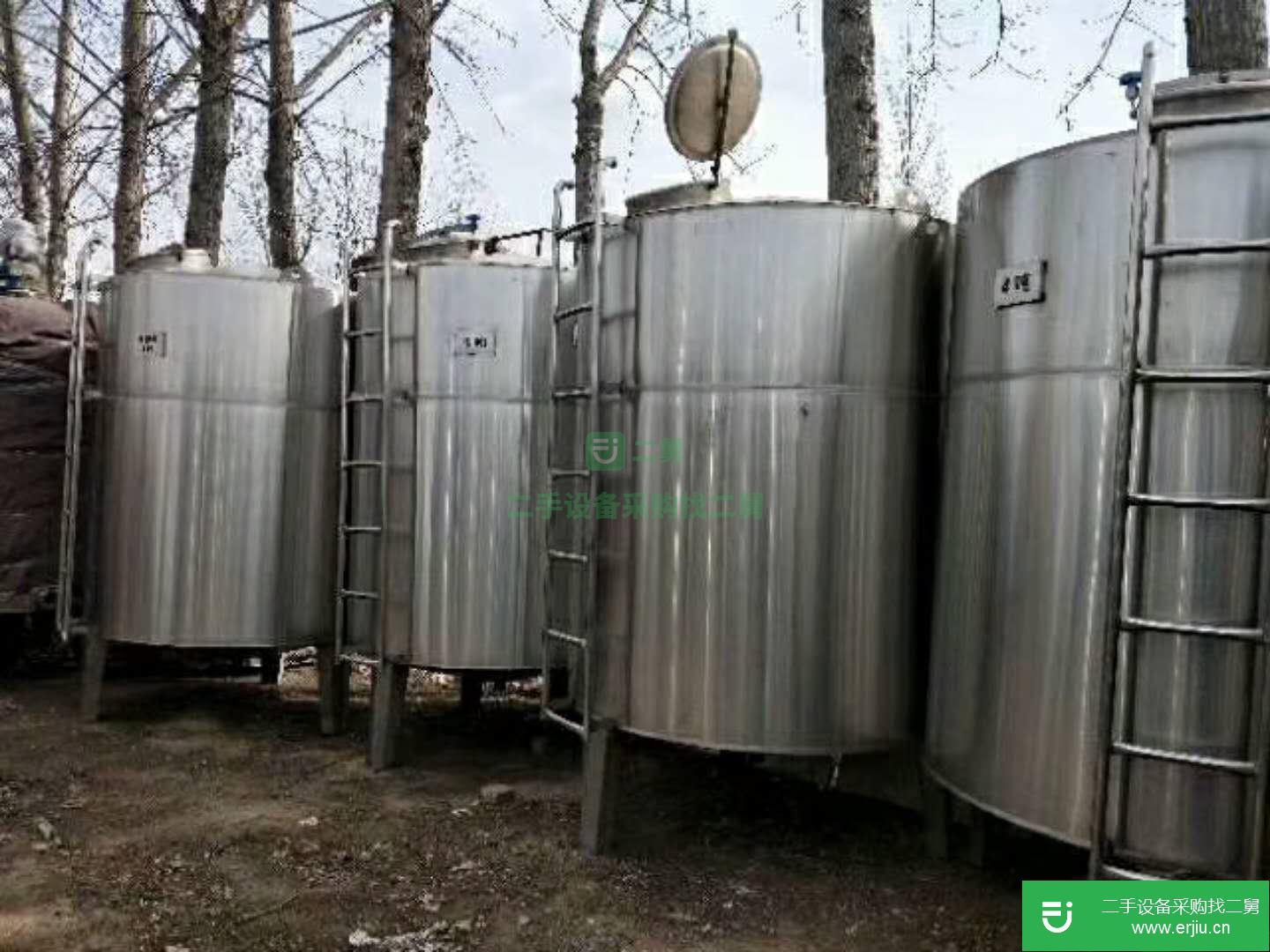 出售二手不銹鋼儲存罐 玻璃鋼儲罐
