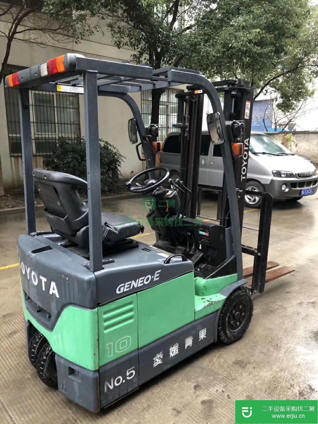 低價出售豐田13噸電動叉車，二手電動叉車原裝進口