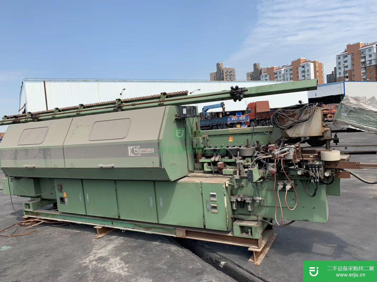 出售二手豪邁重型履帶封邊機