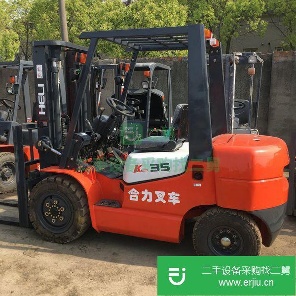 轉讓二手杭州叉車二手電瓶叉車合力3噸