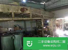 出售二手印刷設備長城1200型干式復合機