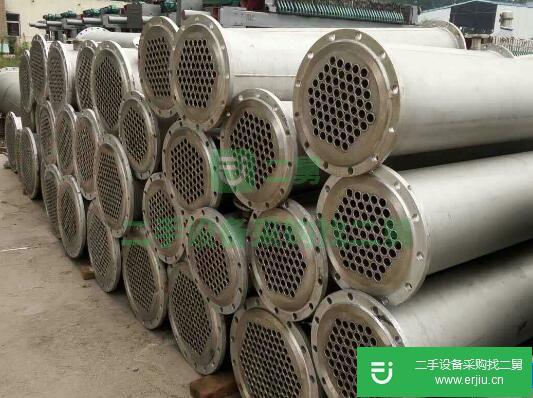 轉讓:出售二手不銹鋼冷凝器碳鋼冷凝器石墨冷凝器