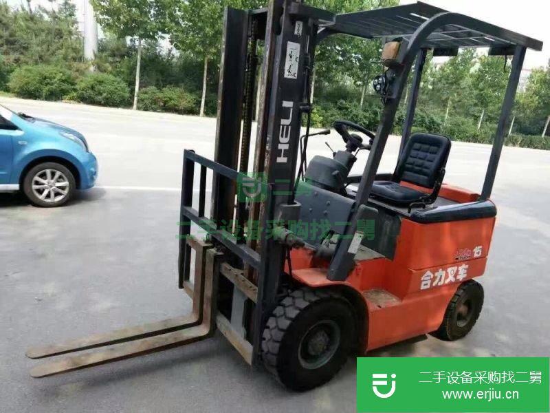 低價轉(zhuǎn)讓1.5噸合力電動叉車，小企業(yè)用量小價格便宜