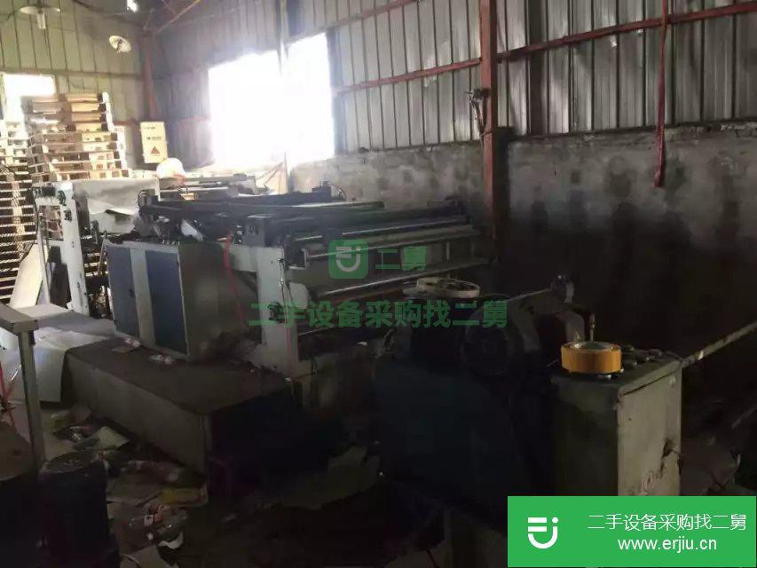 出售二手印刷設備1400型橫切機