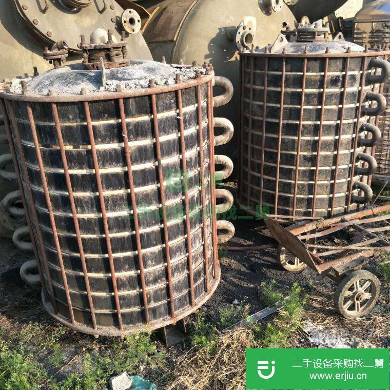 轉讓:供應二手列管冷凝器 不銹鋼螺旋板換熱器 板式換熱器 石墨冷凝器
