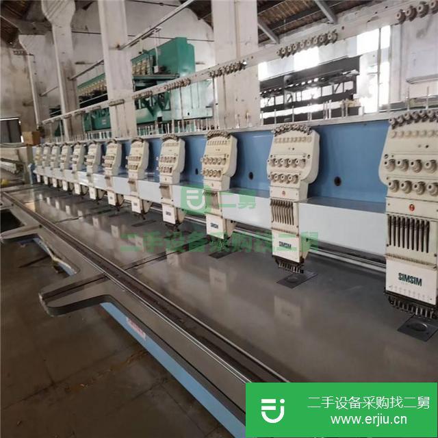 出售鑫勝方成德信二手繡花機