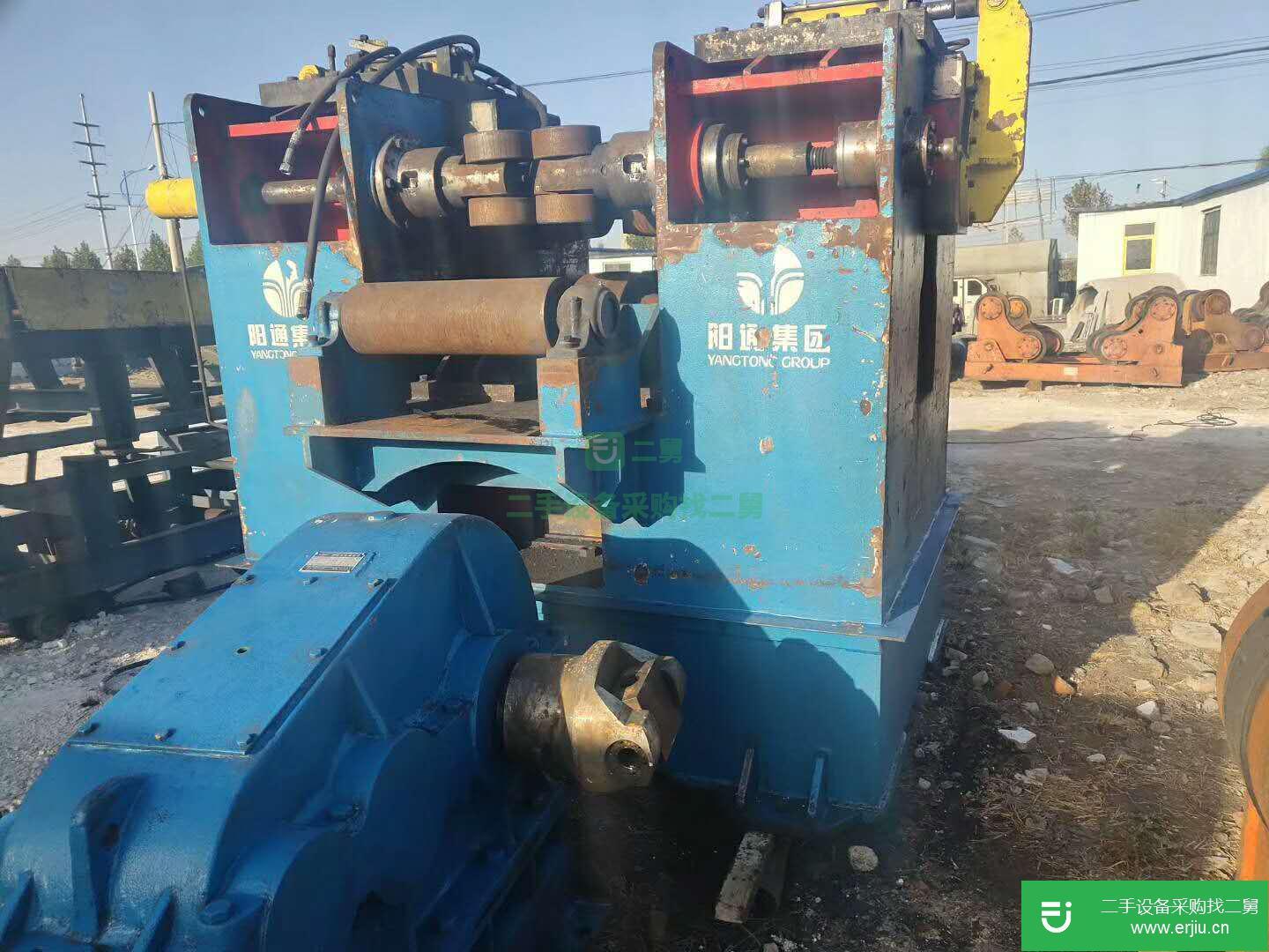 出售二手矯正機液壓H型鋼矯正機卷板機