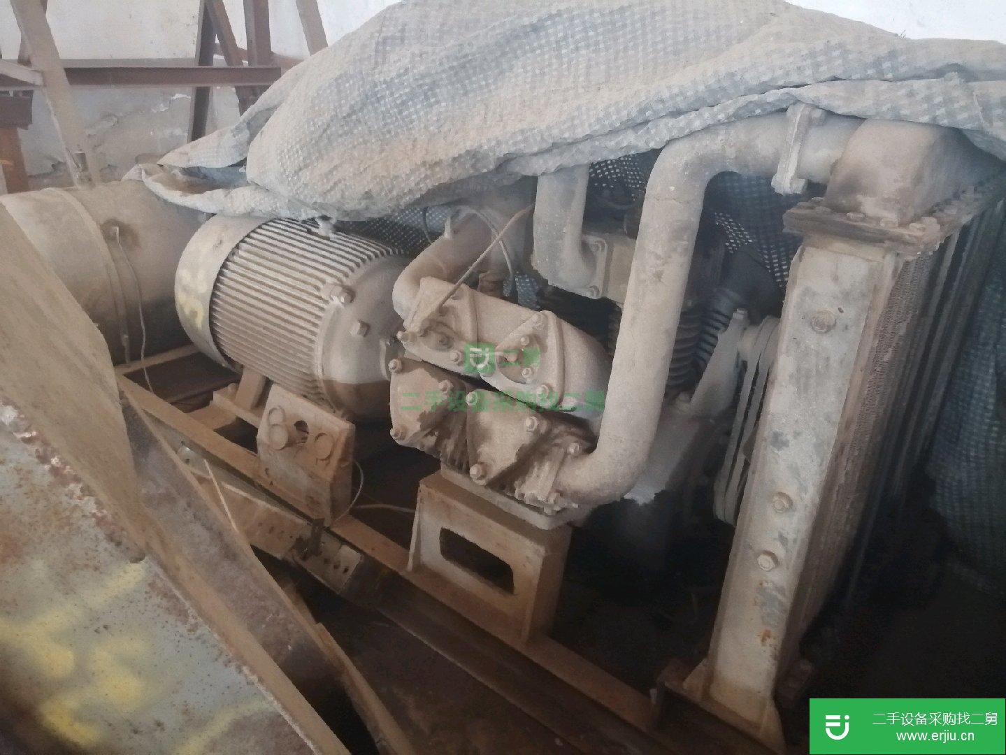 轉讓出售二手空氣壓縮機三個沙罐轉滾管機