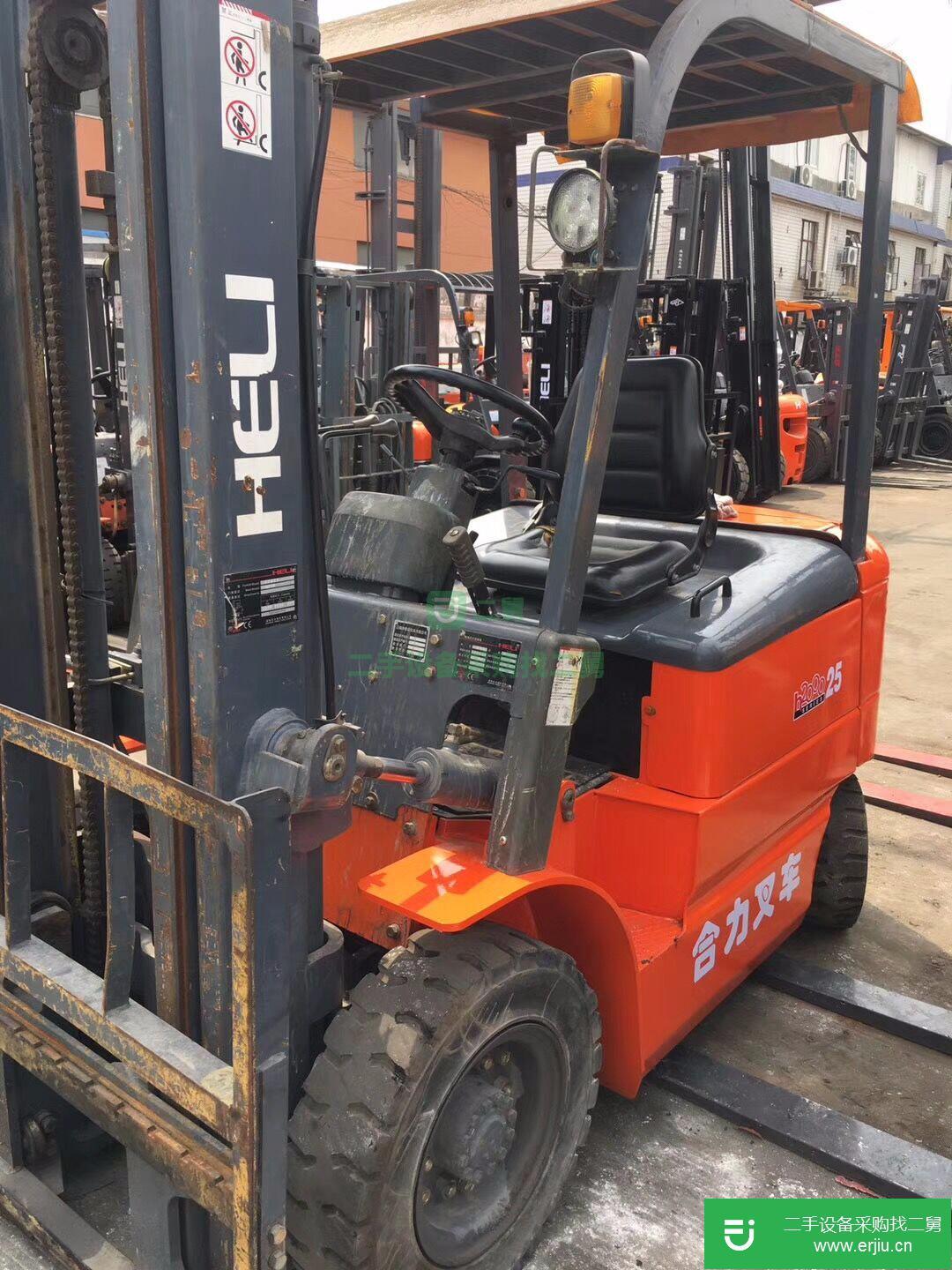 原裝油漆二手1.5噸合力電動叉車，本地二手叉車個人轉讓 (二手電瓶叉車堆高4米)