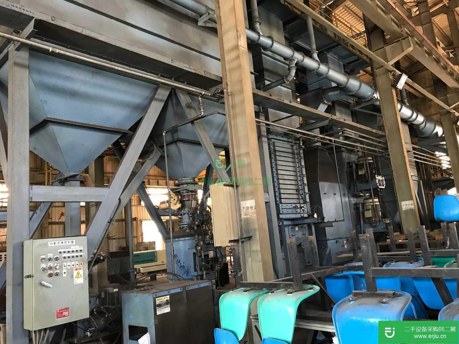 出售二手 鑄造生產線鑄造機