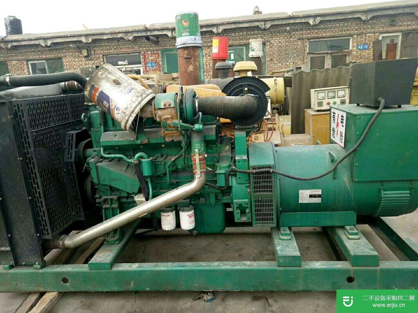 轉讓出售二手發電機，上門安裝調試