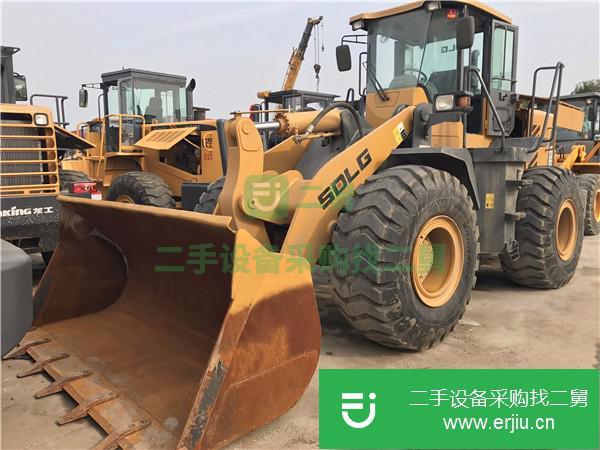 滄州吳橋轉(zhuǎn)讓九成新二手柳工,龍工,臨工50裝載機(jī),車況好