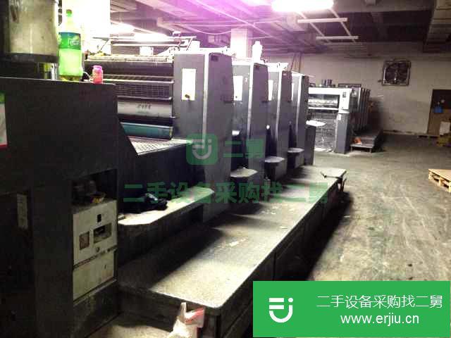 轉讓二手06年海德堡SM74四色印刷機設備 二手海德堡四色膠印機