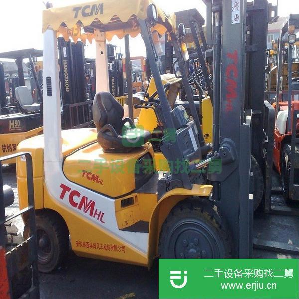 轉讓TCM原裝3噸3.5噸4噸5噸7噸8噸堆高機供外貿出口二手叉車