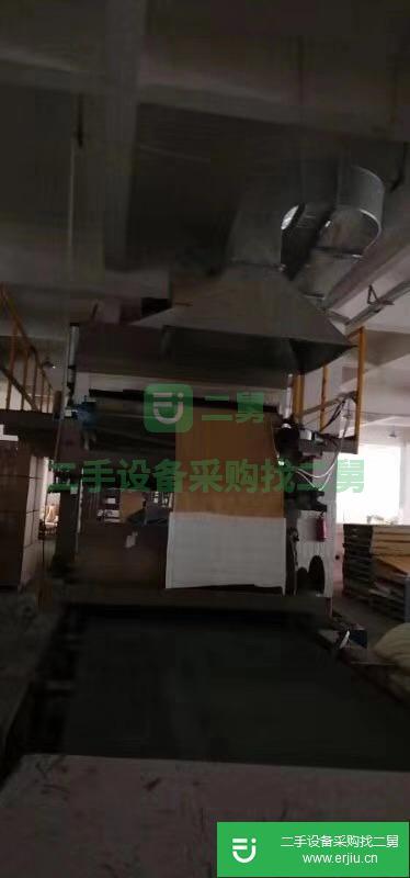一米三涂布復合機十六米烘道電加熱，汽頂烘箱