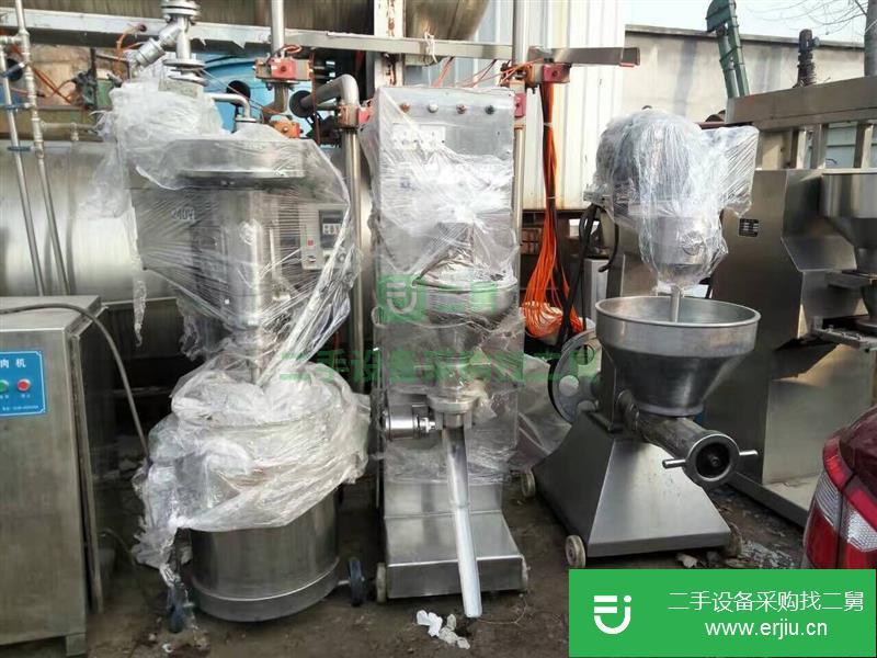 出售二手打漿機，刨肉機，制丸機，絞肉機