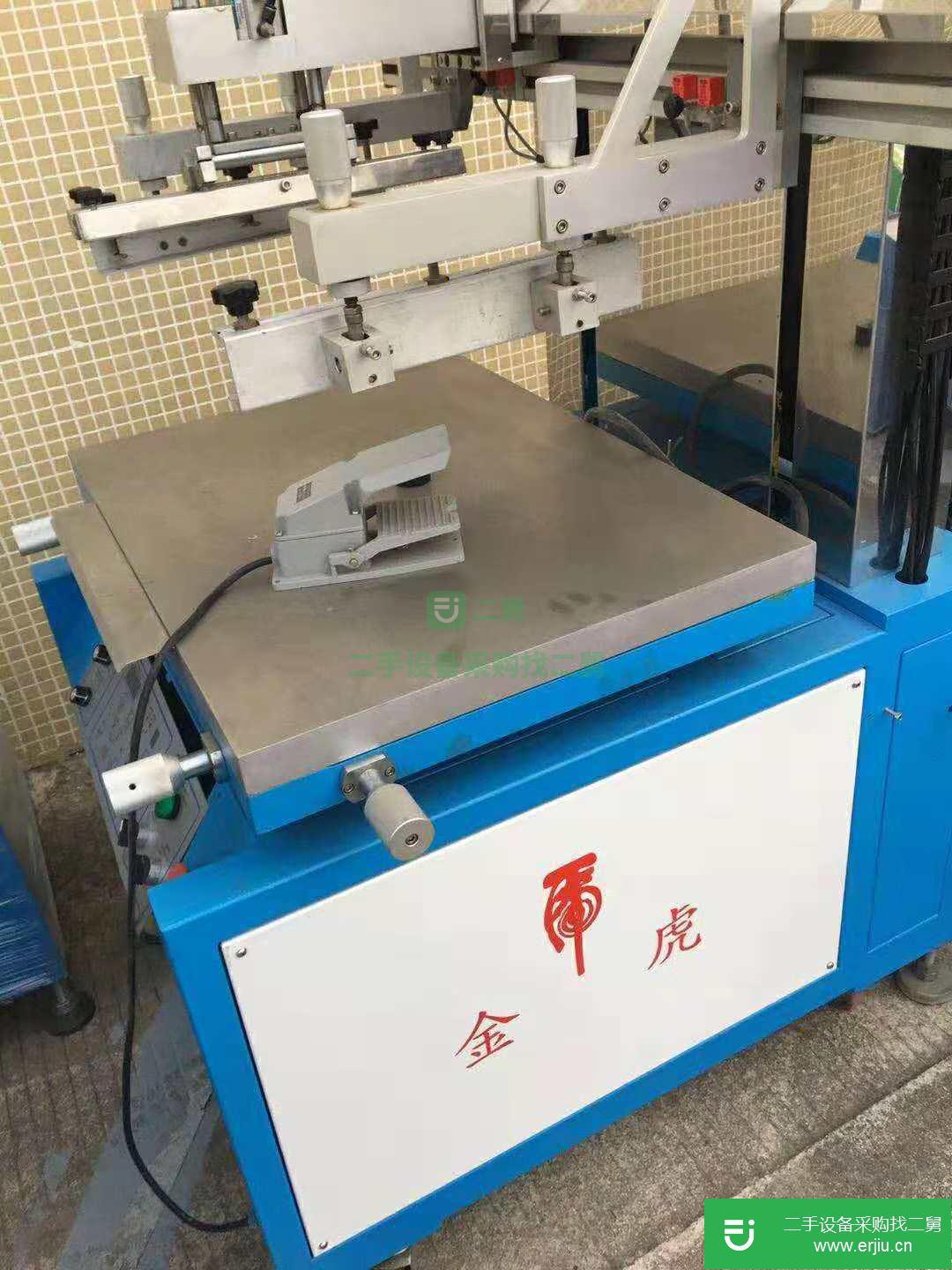 出售二手5070絲印機6080金虎絲印機垂直電動絲印4050伺服絲印機
