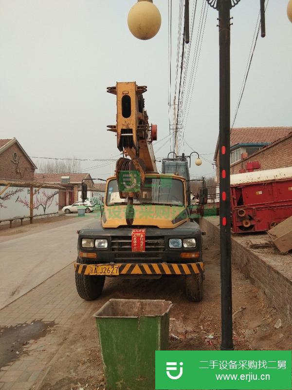 轉讓北京戶柳工八噸汽車吊
