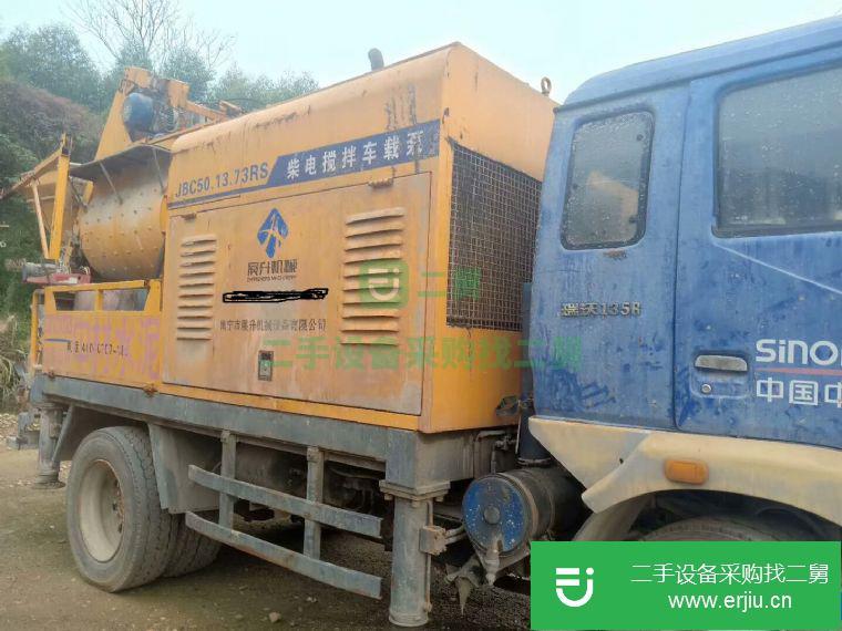 廣西轉讓二手攪拌車載泵