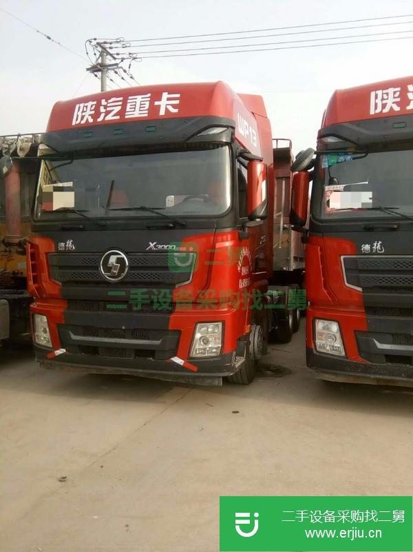 出售二手德龍X3000雙驅半掛車500馬力國五排放原版車支持分期