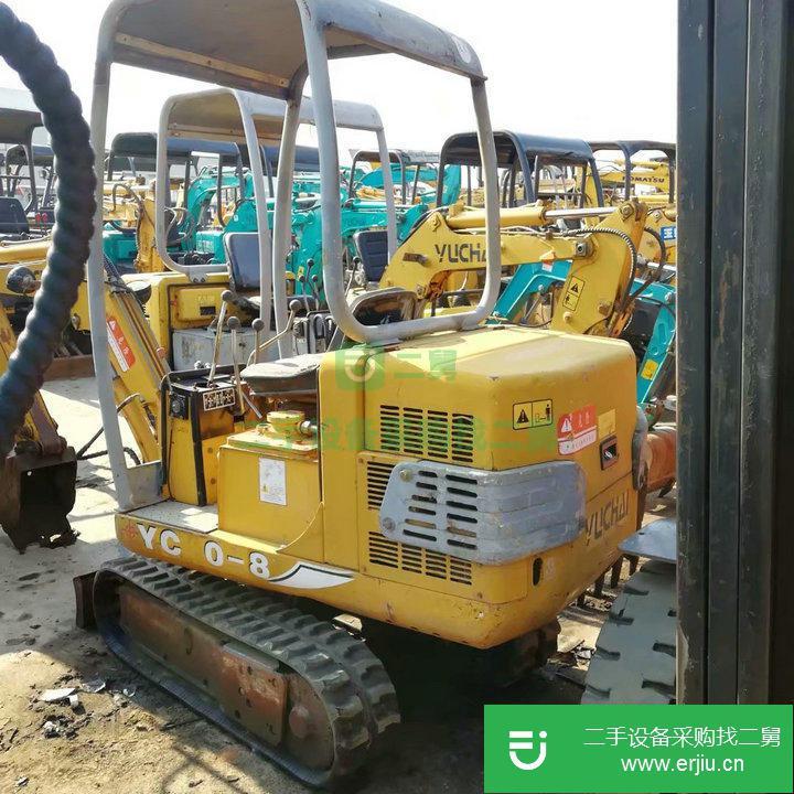 玉柴 YC13-8 挖掘機 個人小挖機急售