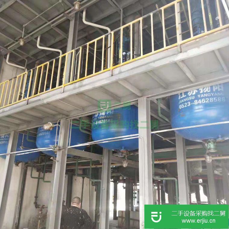 轉讓:二手5000L江蘇揚陽搪瓷反應釜