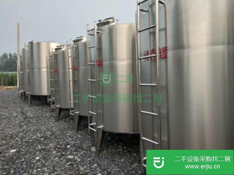 山東出售二手立式不銹鋼儲(chǔ)罐