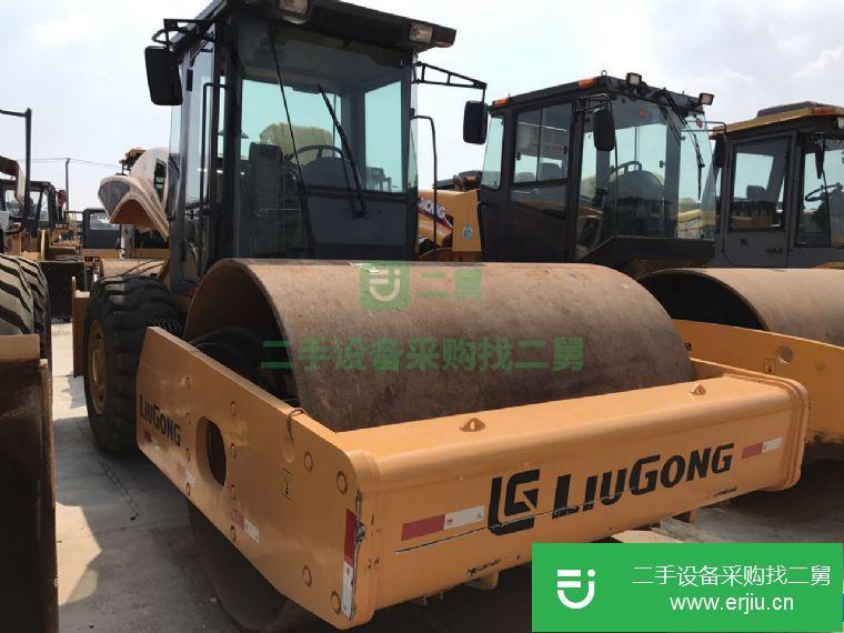 轉(zhuǎn)讓:二手柳工壓路機(jī)22噸振動壓路機(jī)