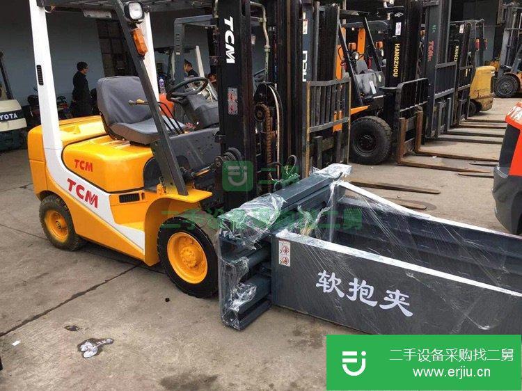 二手合力3噸柴油叉車，3噸平包夾二手叉車低價轉讓