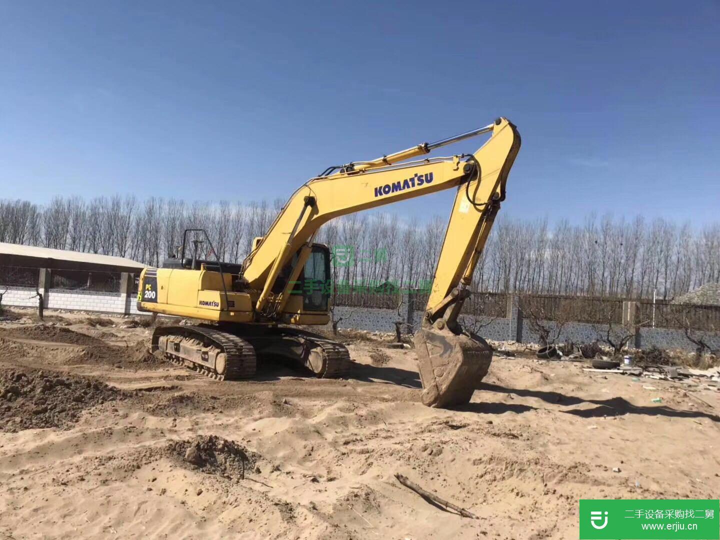 阿壩地區低價轉讓小松 PC200-8N1 挖掘機 (小松200二手挖掘機)