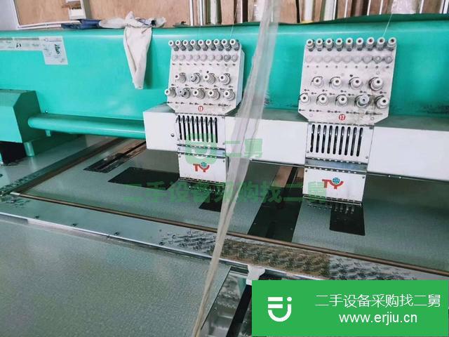 出售天譽二手繡花機 原裝剪線 伺服電機