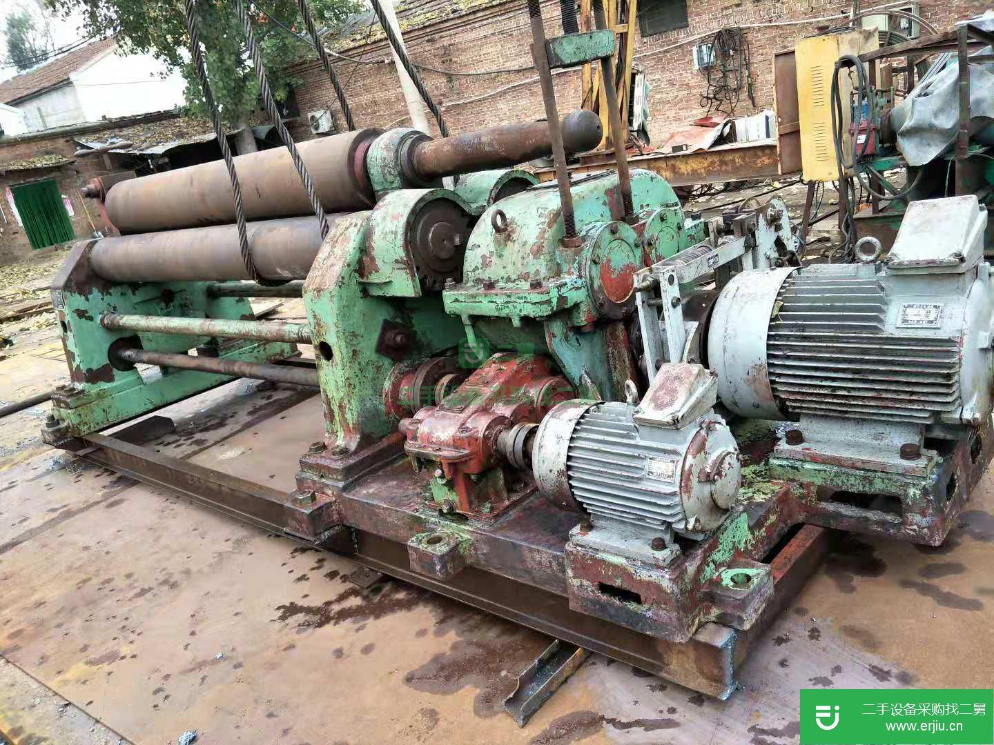 出售承重10噸到200噸二手滾輪架卷板機(jī)