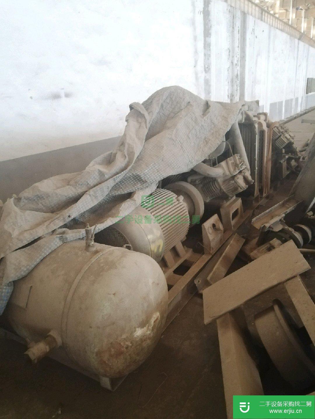 轉讓出售二手空氣壓縮機三個沙罐轉滾管機