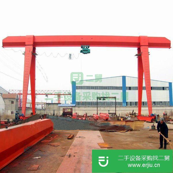 轉讓龍門吊5噸10噸電動葫蘆門式起重機