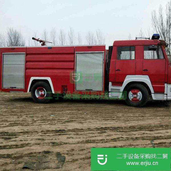 轉讓鄉鎮消防站專用小型福田唐駿3噸水罐消防車東風正規水罐消防車二手消防車退役消防車