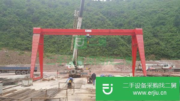 轉讓龍門吊5噸10噸電動葫蘆門式起重機