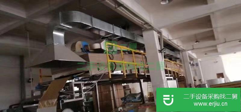 一米三涂布復合機十六米烘道電加熱，汽頂烘箱