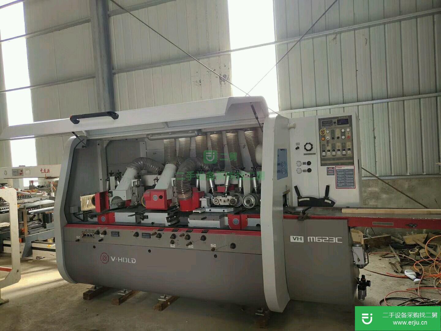 富豪M521，M623四面刨2臺，650寬威亞一刨兩砂機